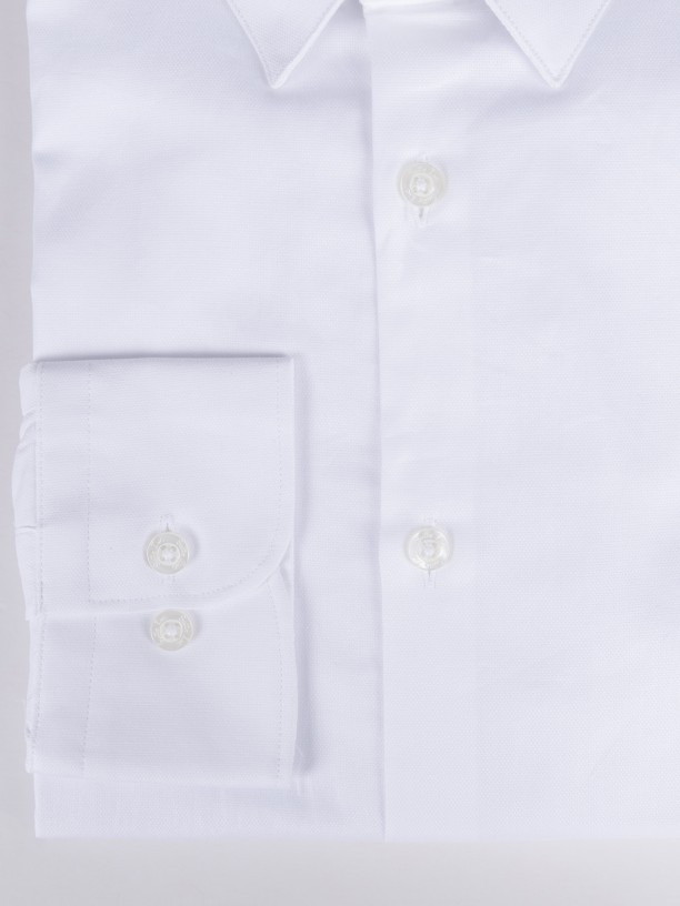 Micro structured classic shirt
