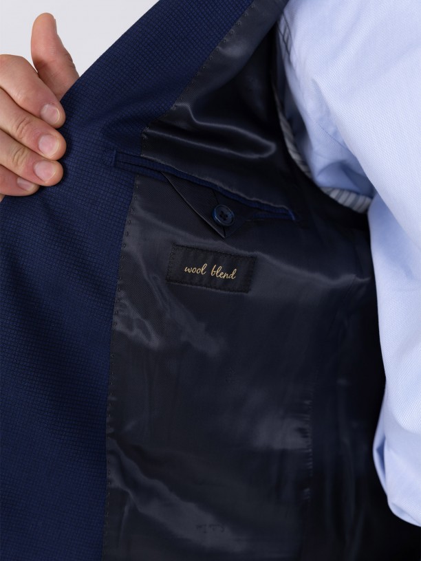 Micro pattern Slim fit