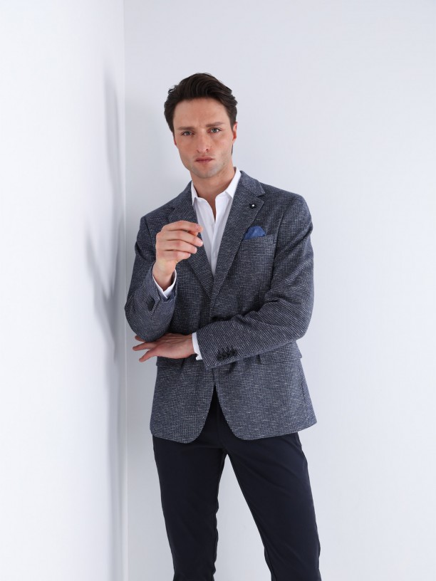 Blazer de micro padro