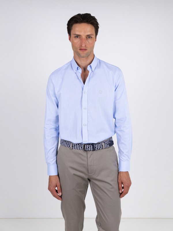 Camisa lisa 100% algodo