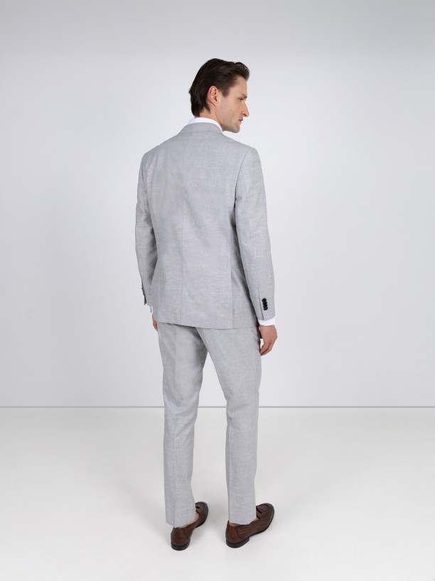 Traje de lino Slim Fit