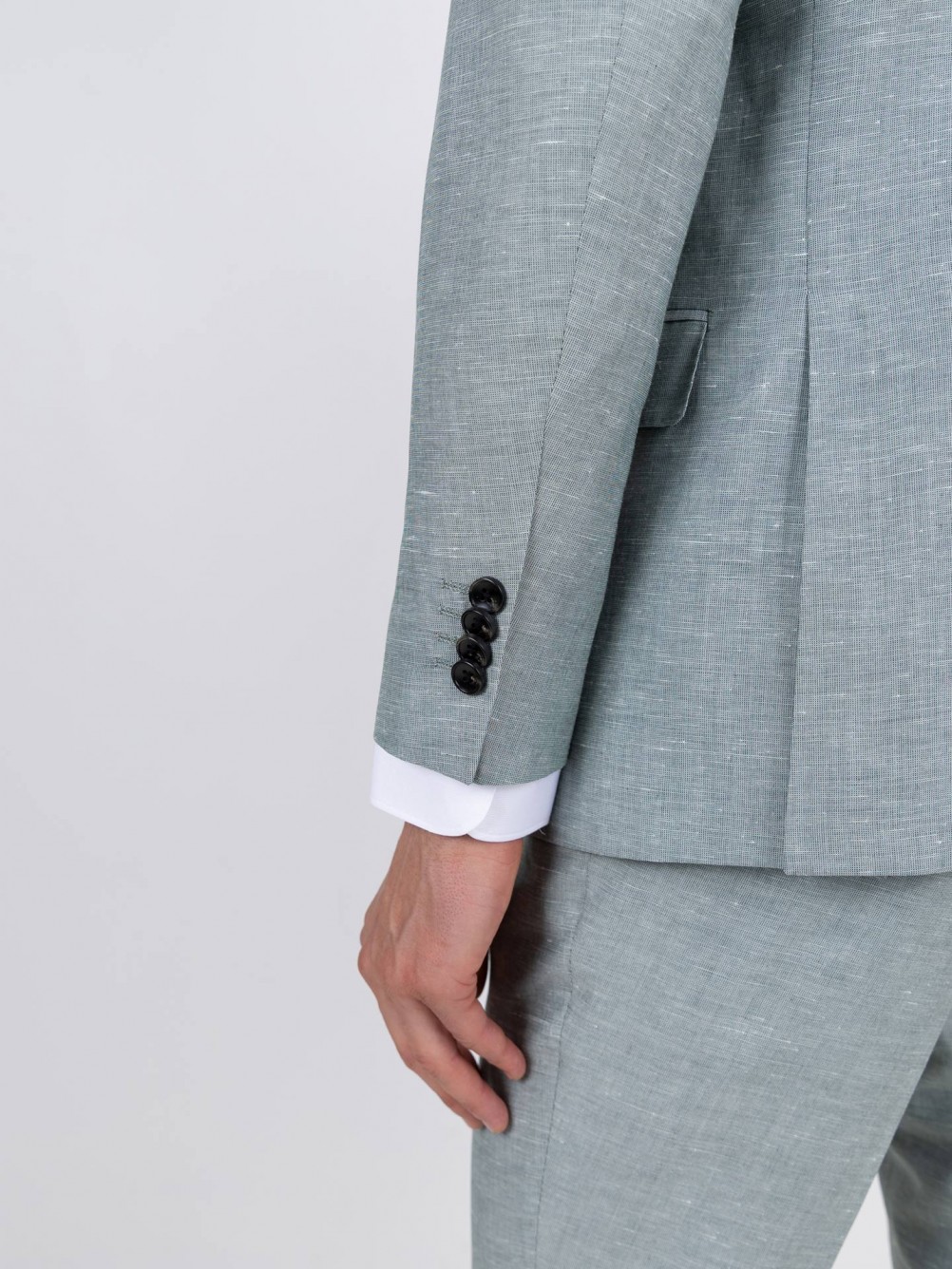 Traje de lino Slim Fit