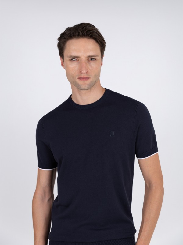 T-shirt de malha T-shirt de malha