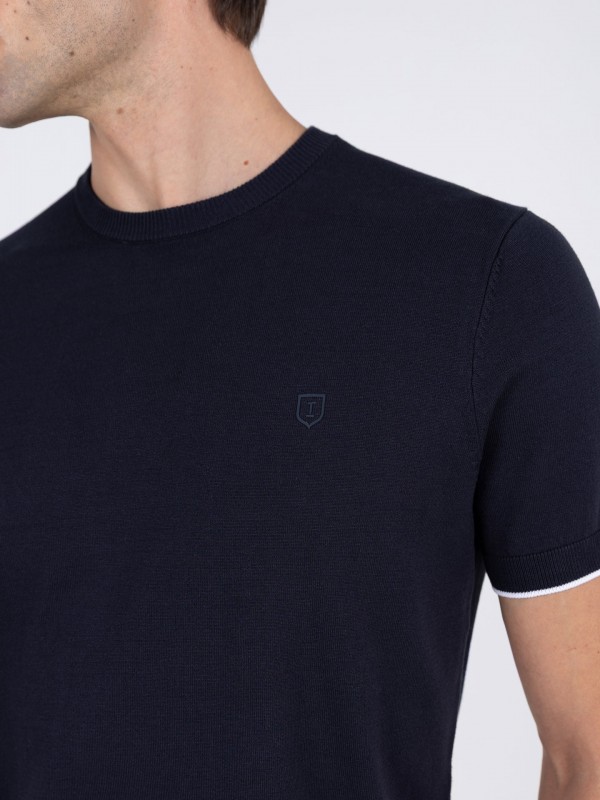 T-shirt de malha T-shirt de malha