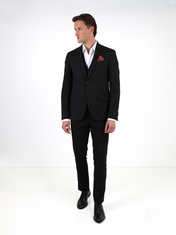 Vegan fabric elegant blazer