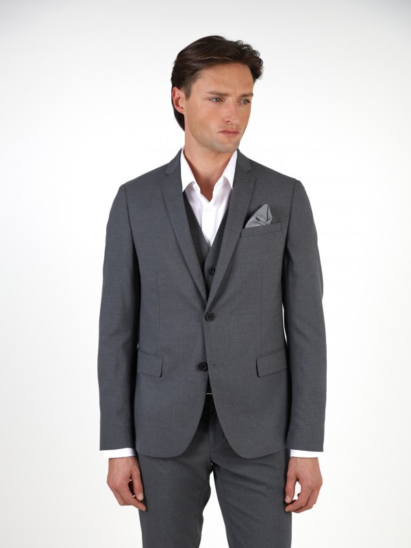 Vegan fabric elegant blazer