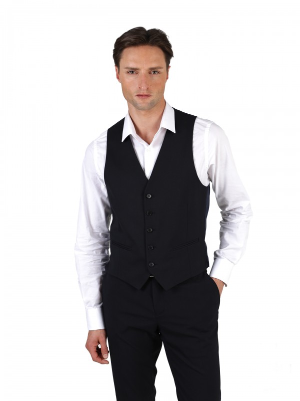 Vegan fabric elegant waistcoat