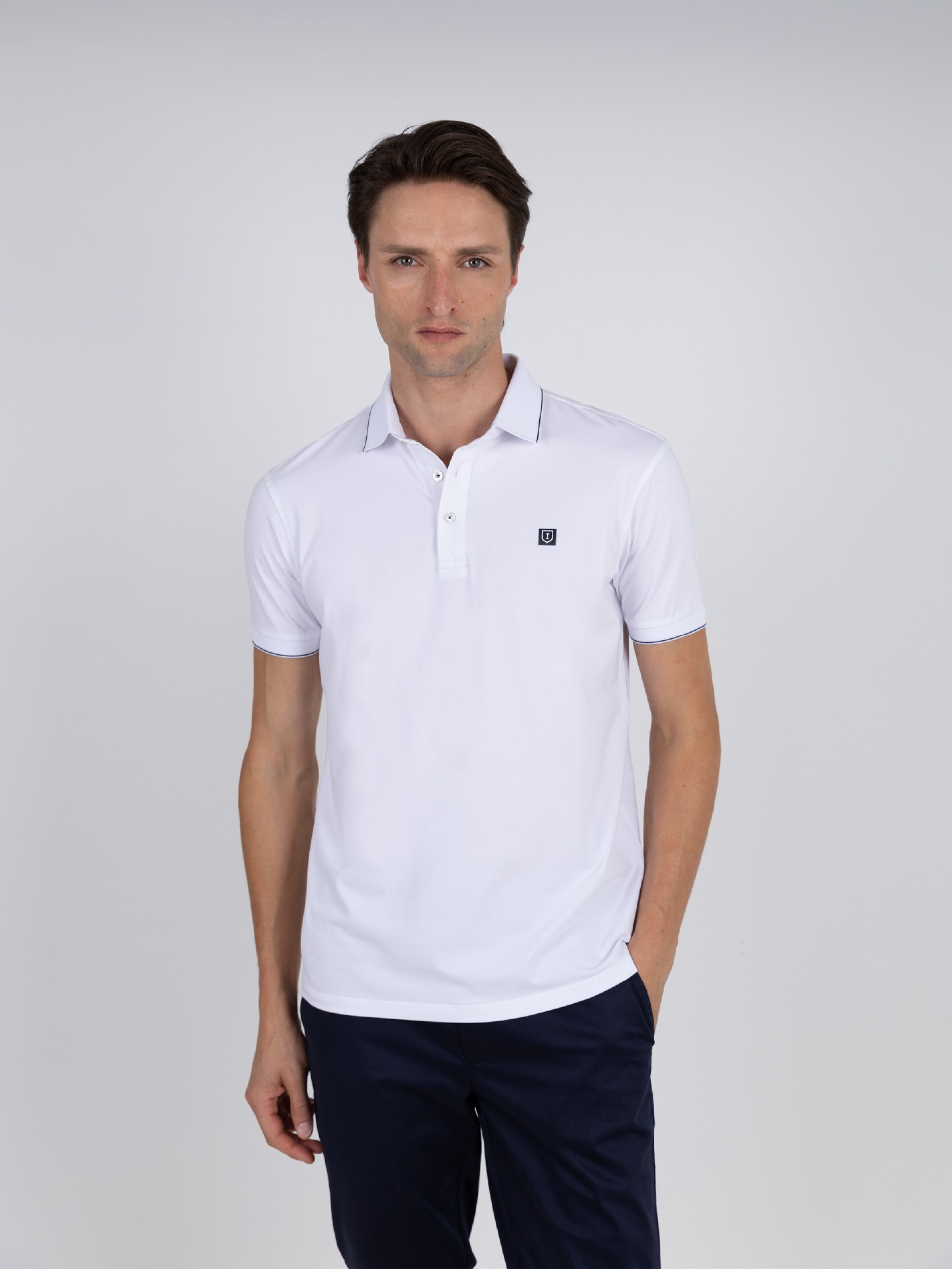 100% cotton polo