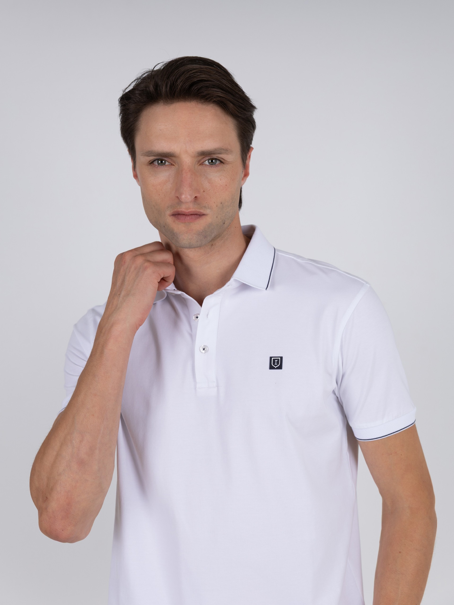 100% cotton polo