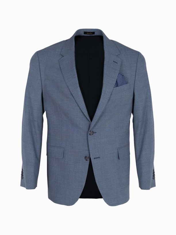 Blazer estructurado de lana