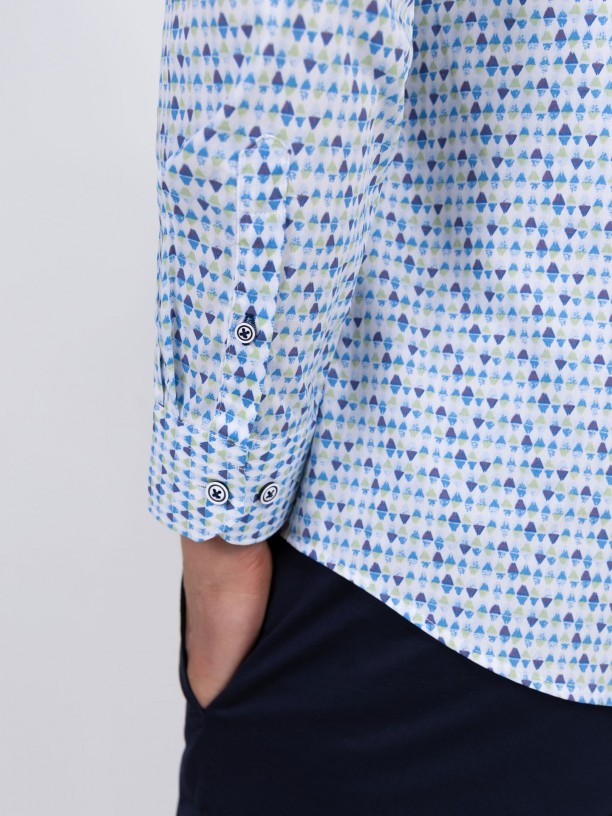 Camisa 100% algodo