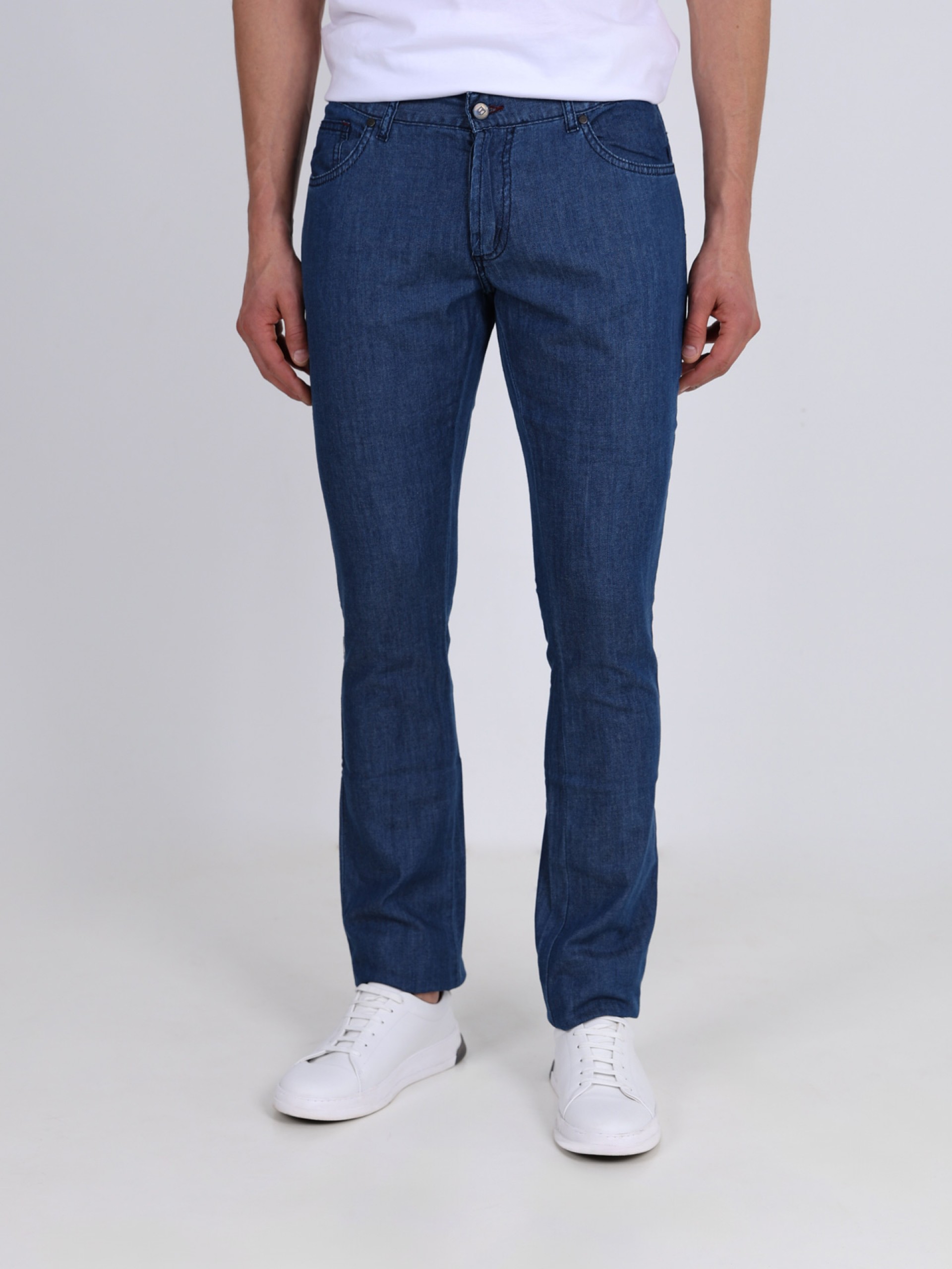 Calça de ganga slim fit