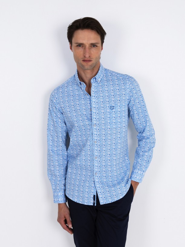 Camisa 100% algodn