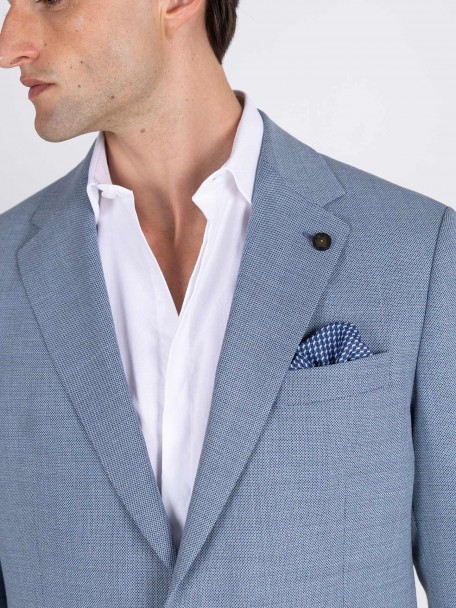 Blazer de lã estruturado Blazer de lã estruturado
