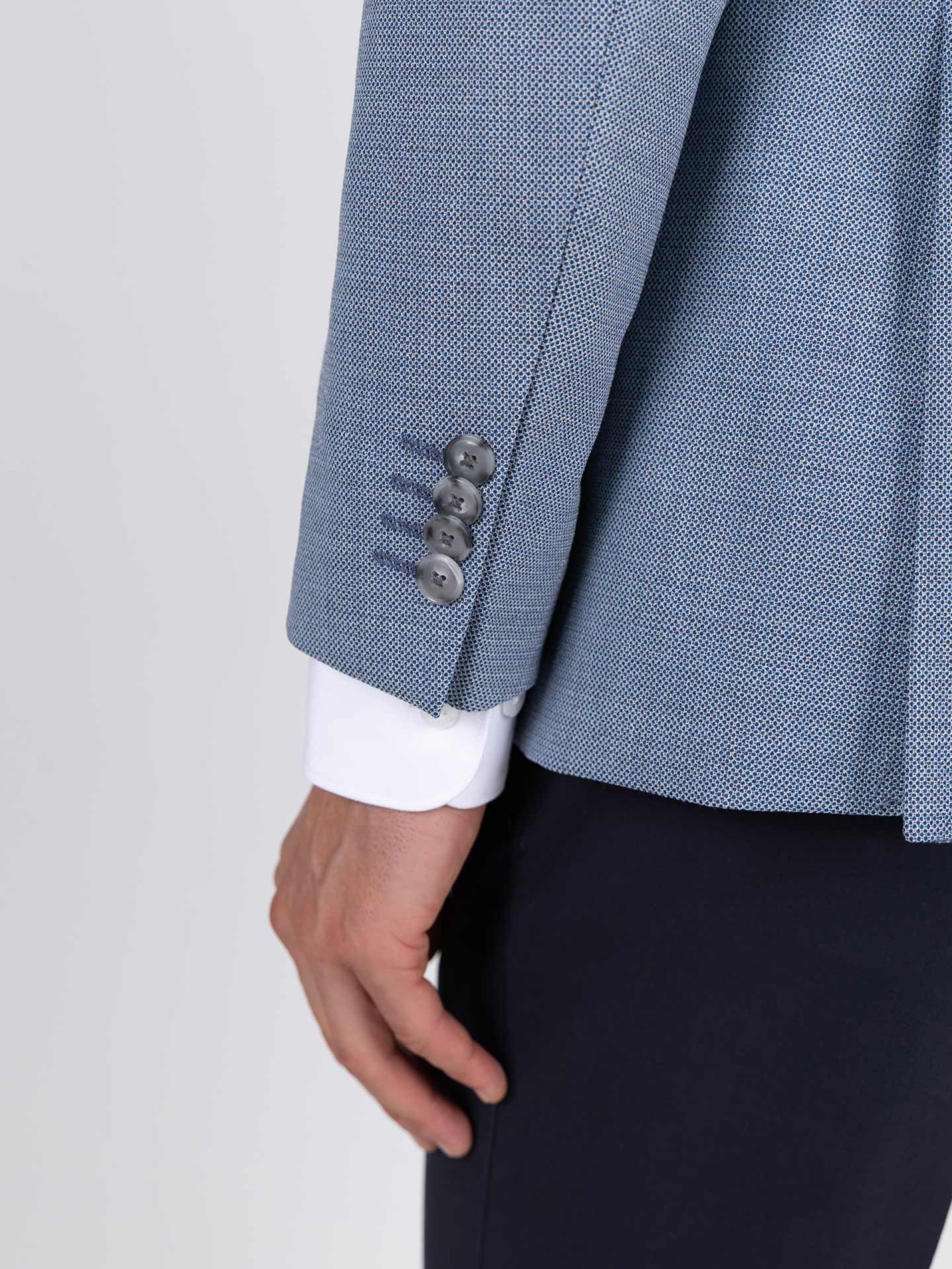 Blazer de lã estruturado