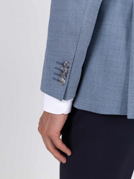 Blazer de lã estruturado Blazer de lã estruturado