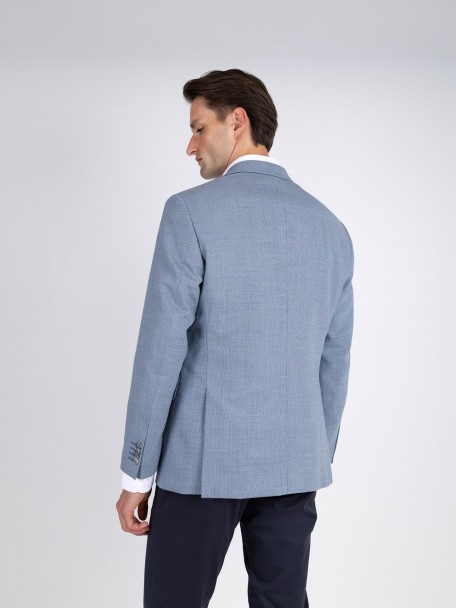 Blazer de lã estruturado Blazer de lã estruturado