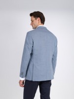 Blazer de lã estruturado Blazer de lã estruturado