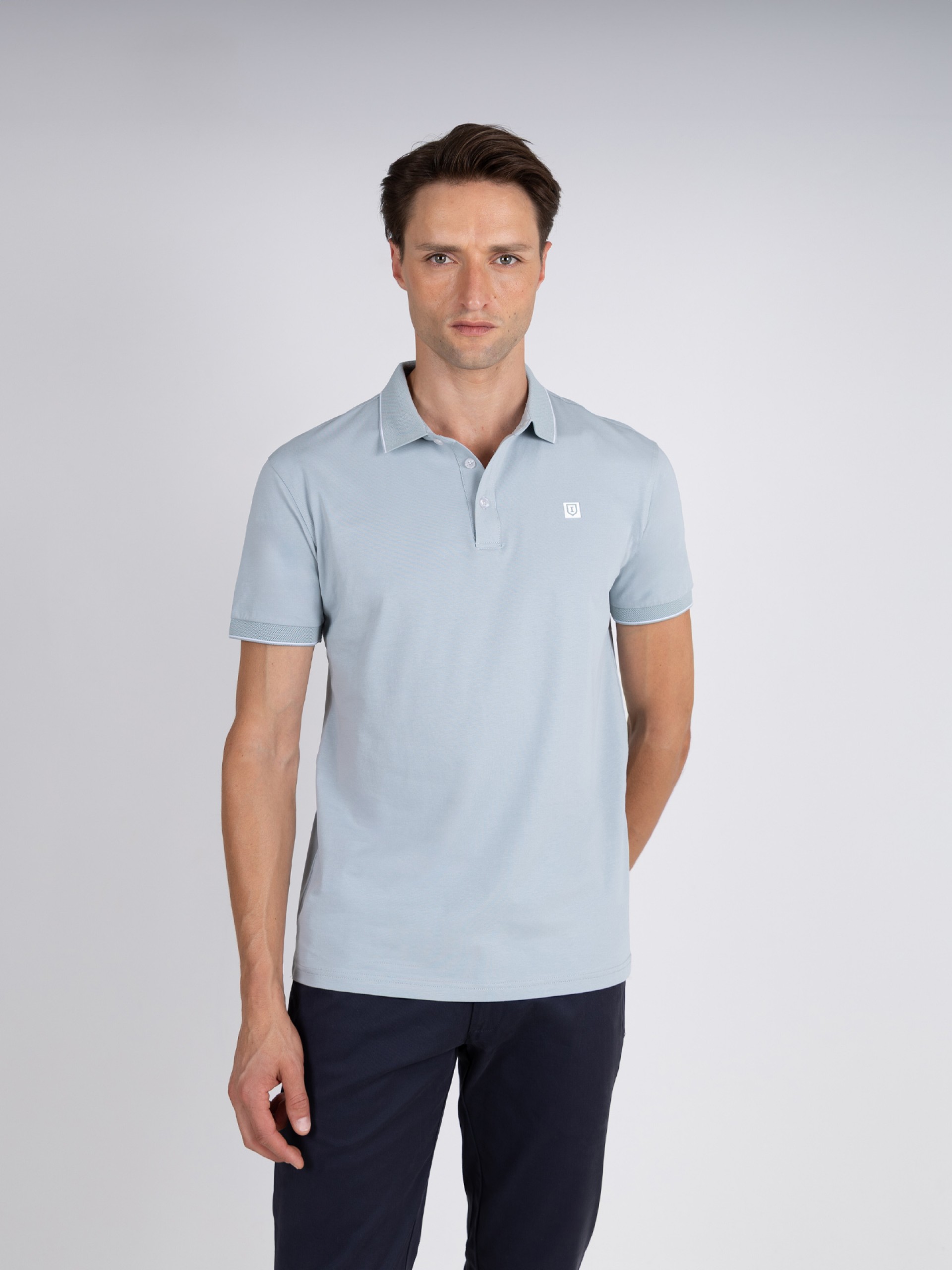 100% cotton polo