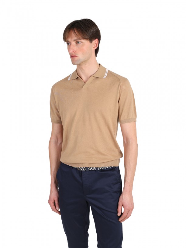 Polo 100% cotton with collar