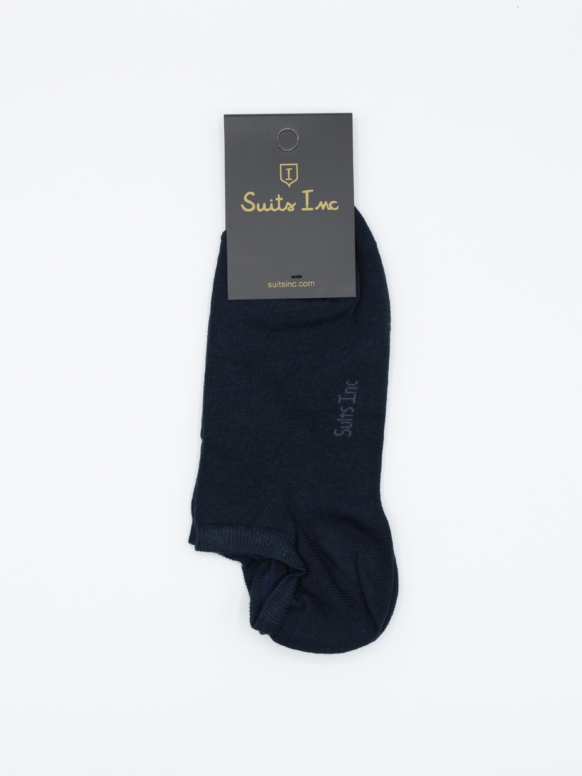 Short cotton and polyamide socks
