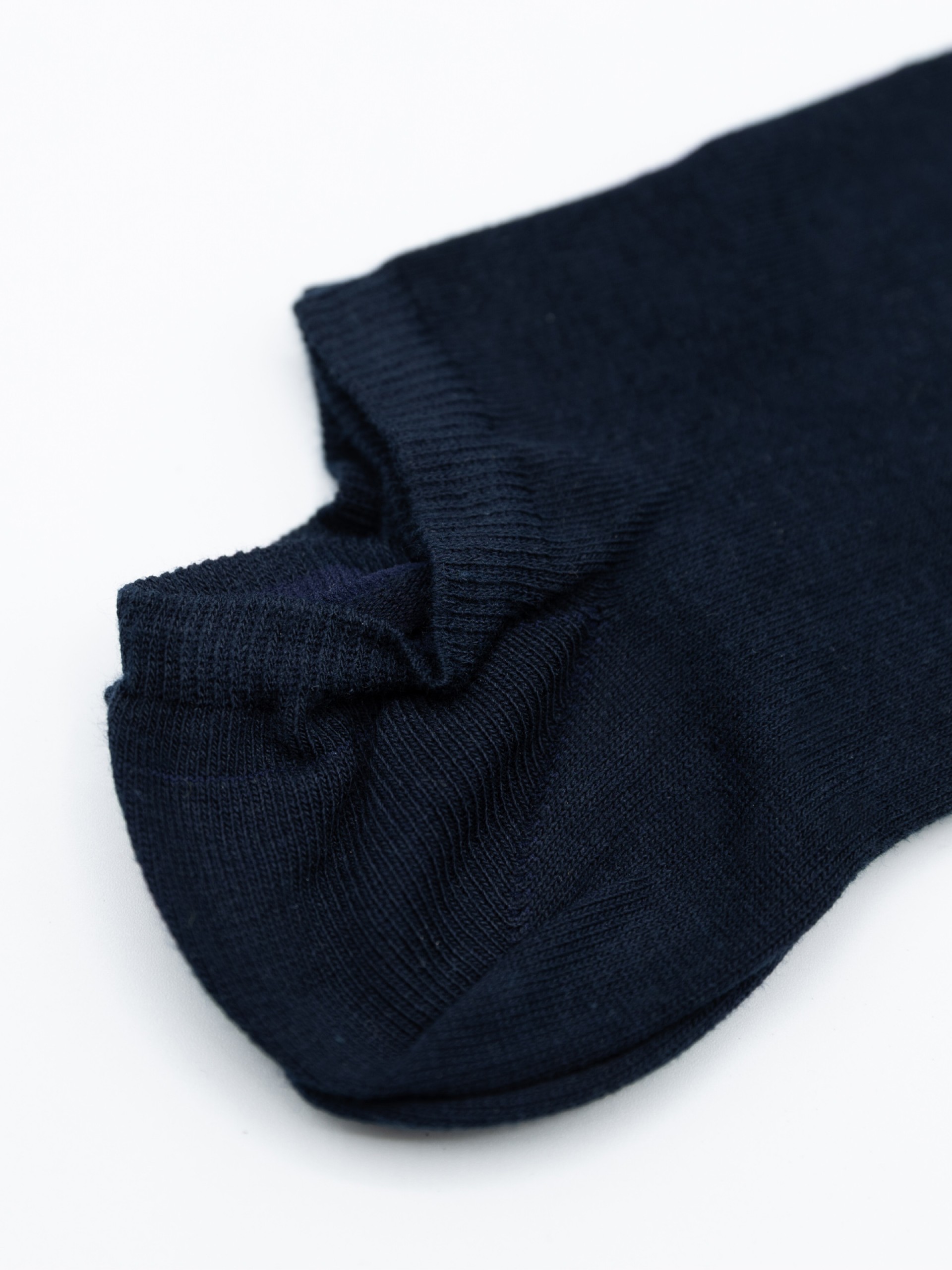Short cotton and polyamide socks