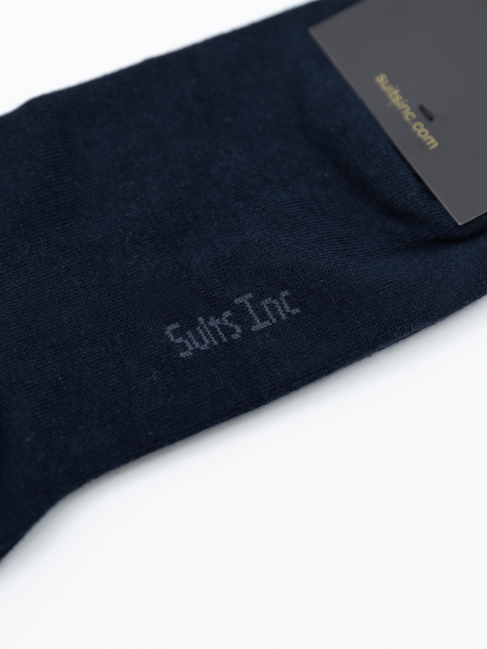 Short cotton and polyamide socks