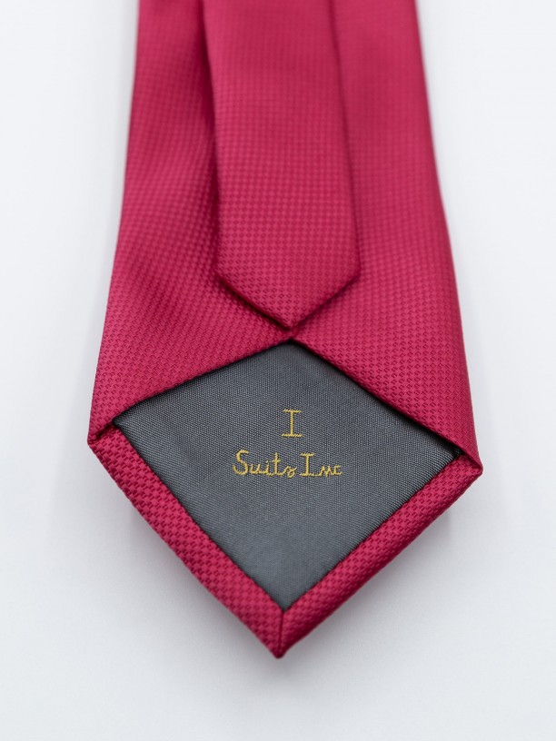 Corbata elegante de corte regular
