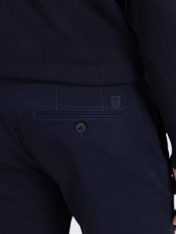 Pantalones chinos de algodón elástico Pantalones chinos de algodón elástico