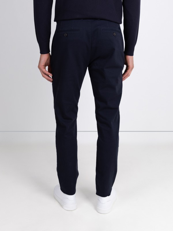 Pantalones chinos de algodón elástico Pantalones chinos de algodón elástico