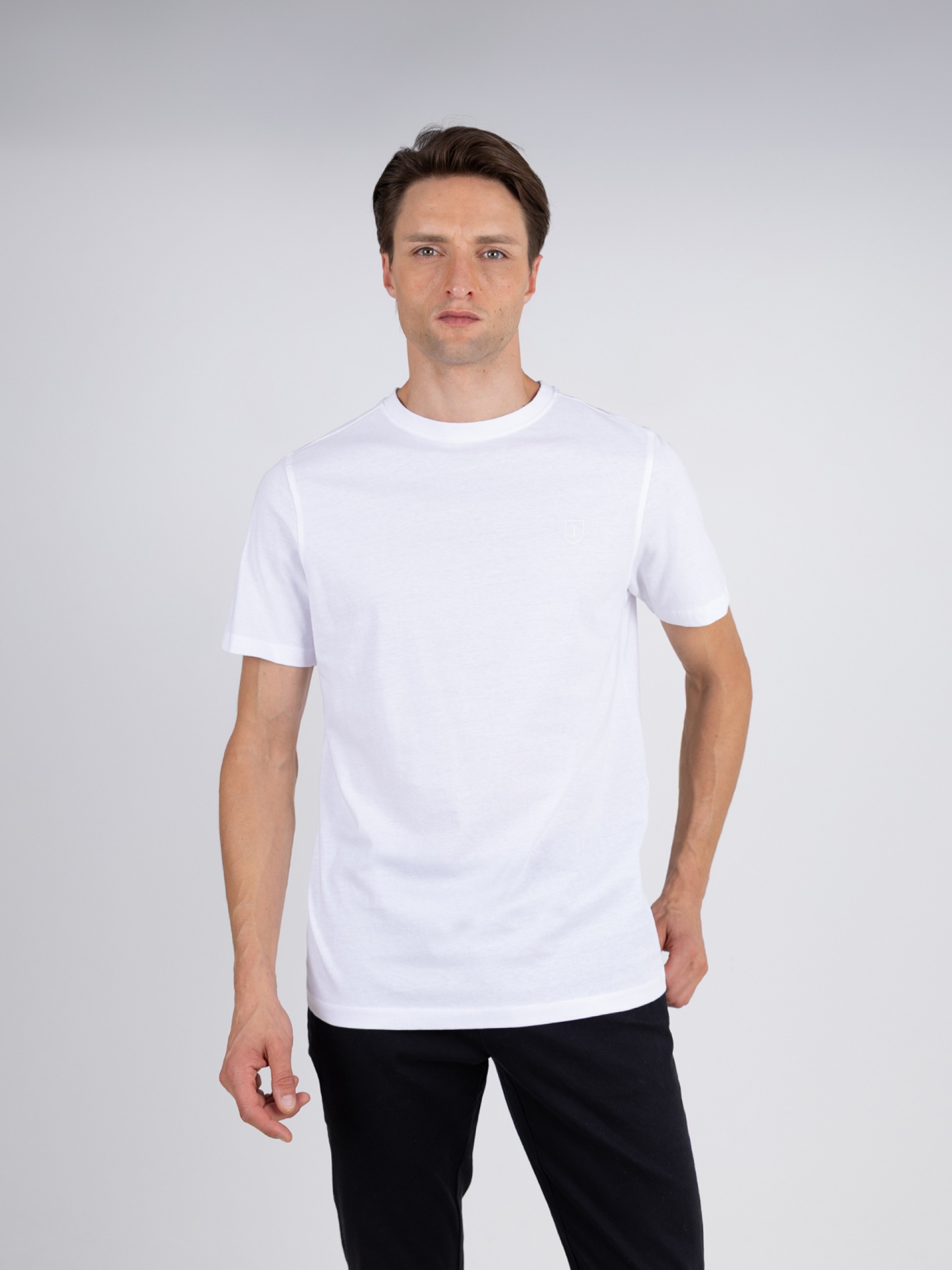 Camiseta lisa 100% algodón