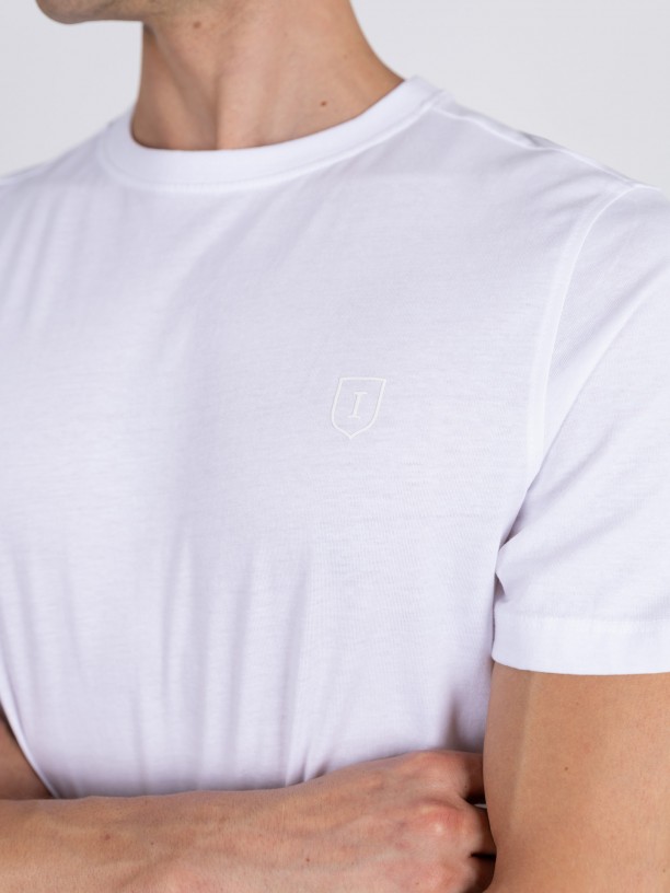 Camiseta lisa 100% algodn