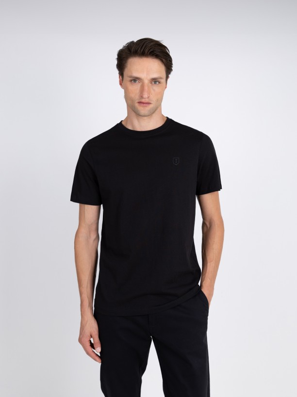Camiseta lisa 100% algodn