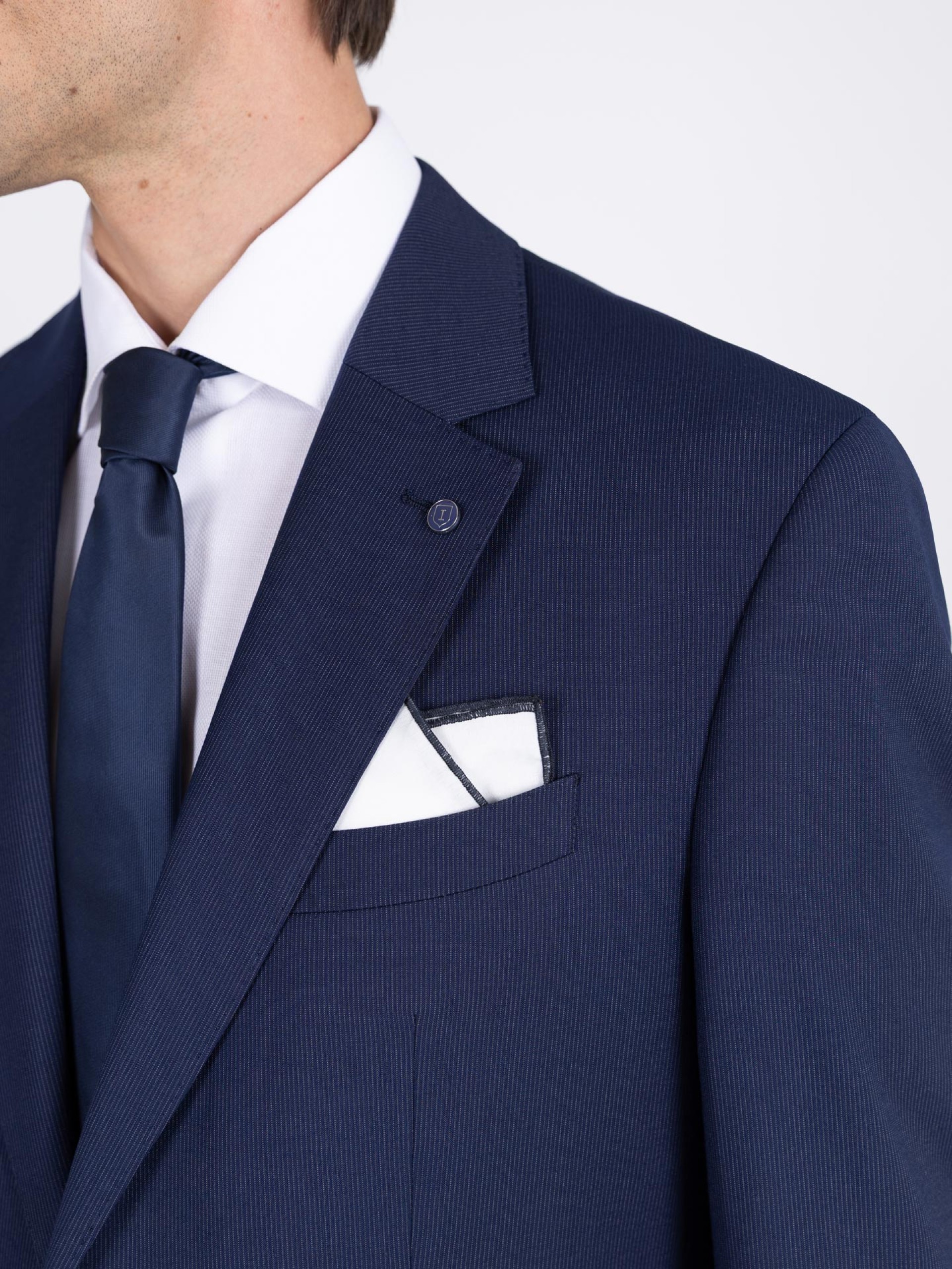 Traje micro estampado regular fit