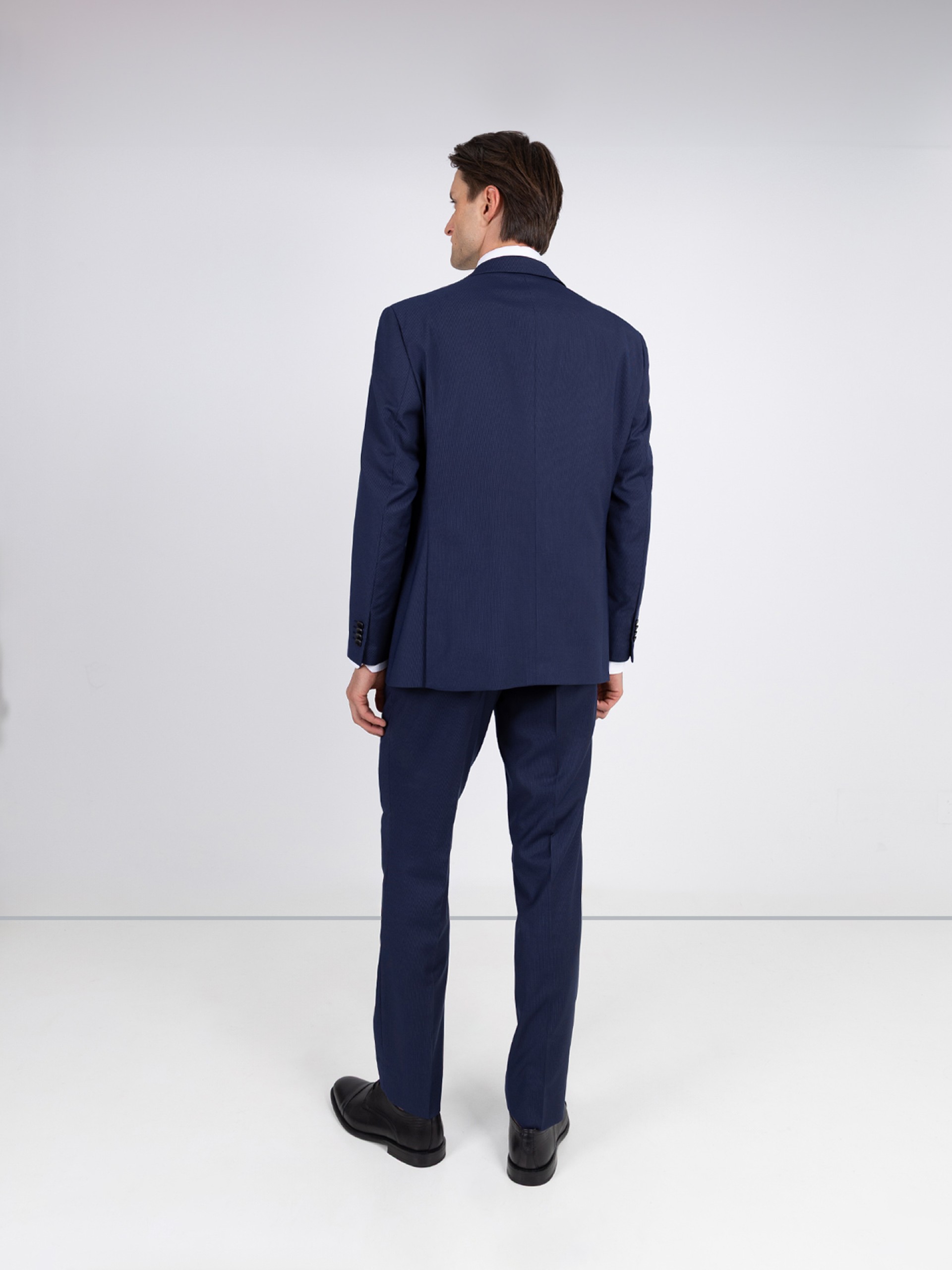 Traje micro estampado regular fit