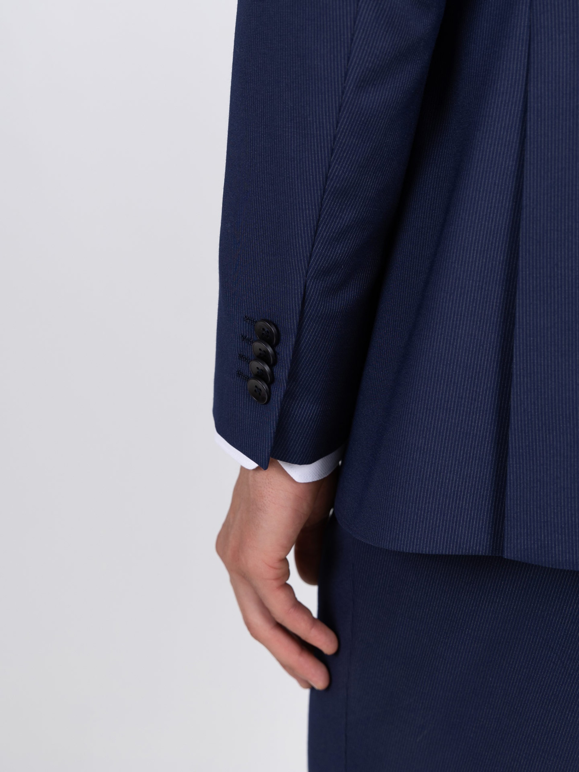 Traje micro estampado regular fit