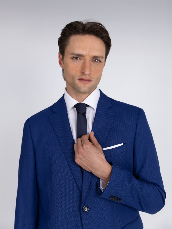 Traje de micro estampado regular fit Traje de micro estampado regular fit