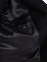 Sobretudo slim fit lapela cl�ssica