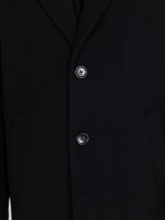 Sobretudo slim fit lapela cl�ssica