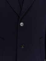 Sobretudo slim fit lapela clássica Sobretudo slim fit lapela clássica