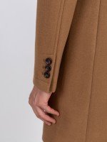 Sobretudo slim fit lapela cl�ssica
