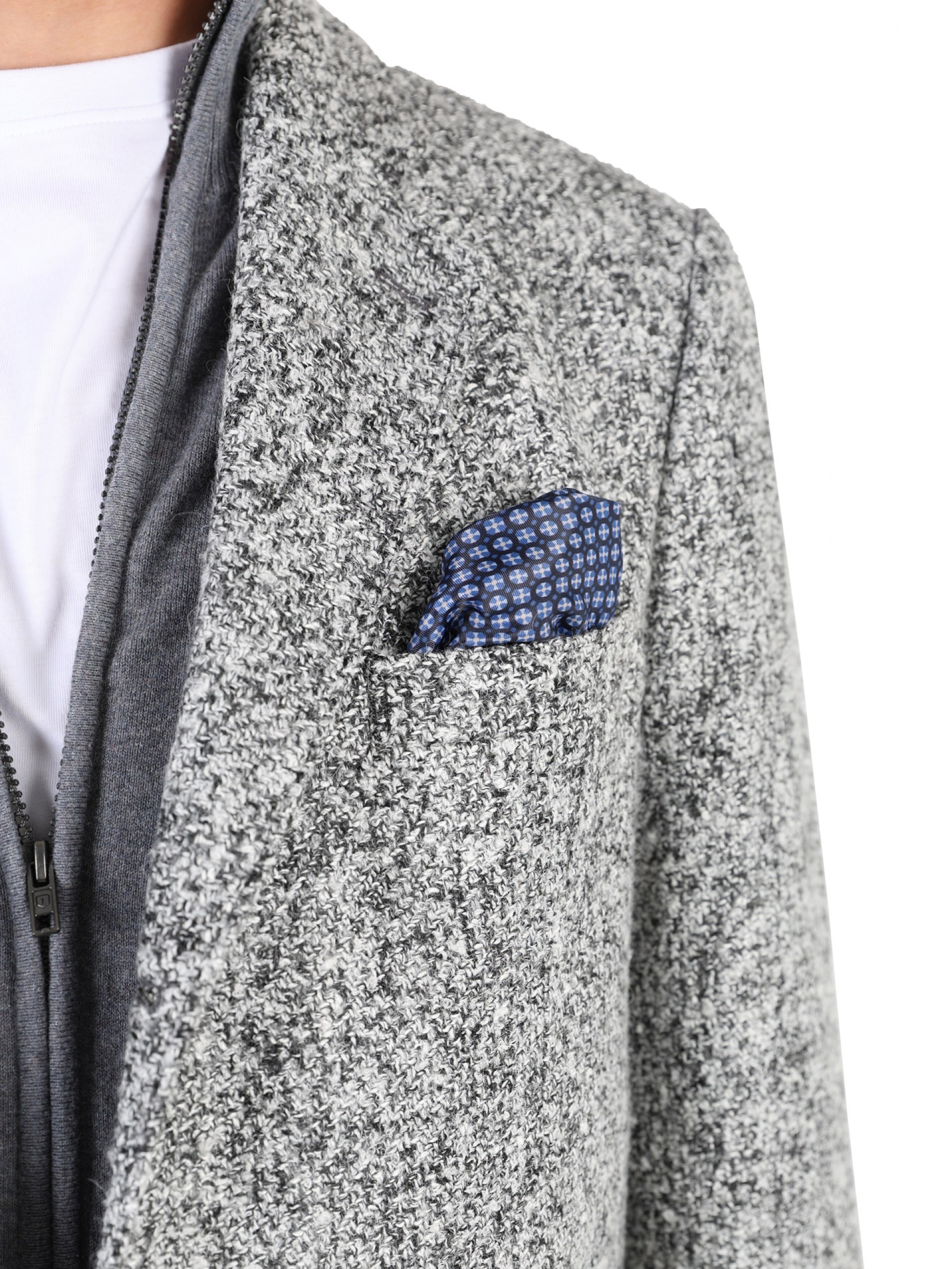 Abrigo de falso tres botones