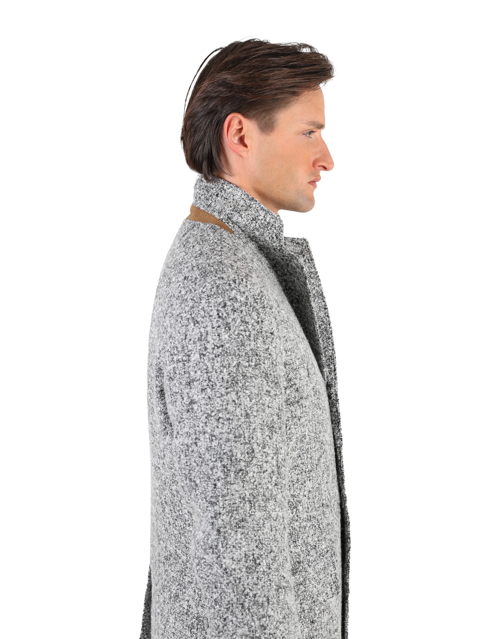 Abrigo de falso tres botones