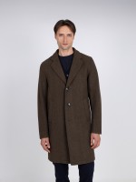 Overcoat with classic lapel Overcoat with classic lapel