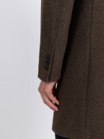 Overcoat with classic lapel Overcoat with classic lapel