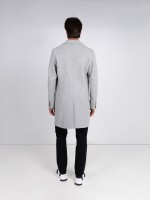 Overcoat with classic lapel