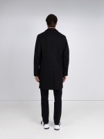 Overcoat with classic lapel Overcoat with classic lapel