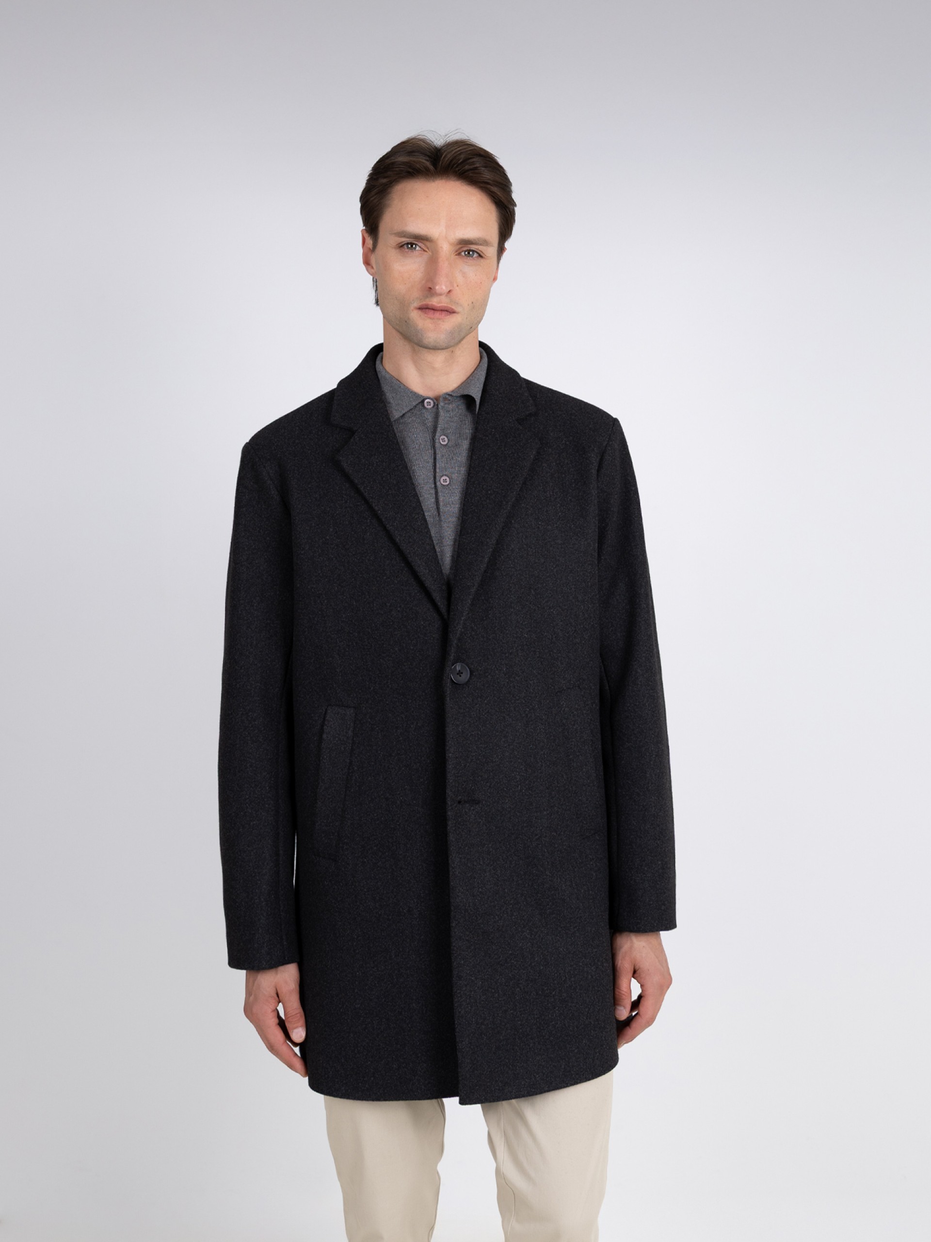 Sobretodo con solapa clásica