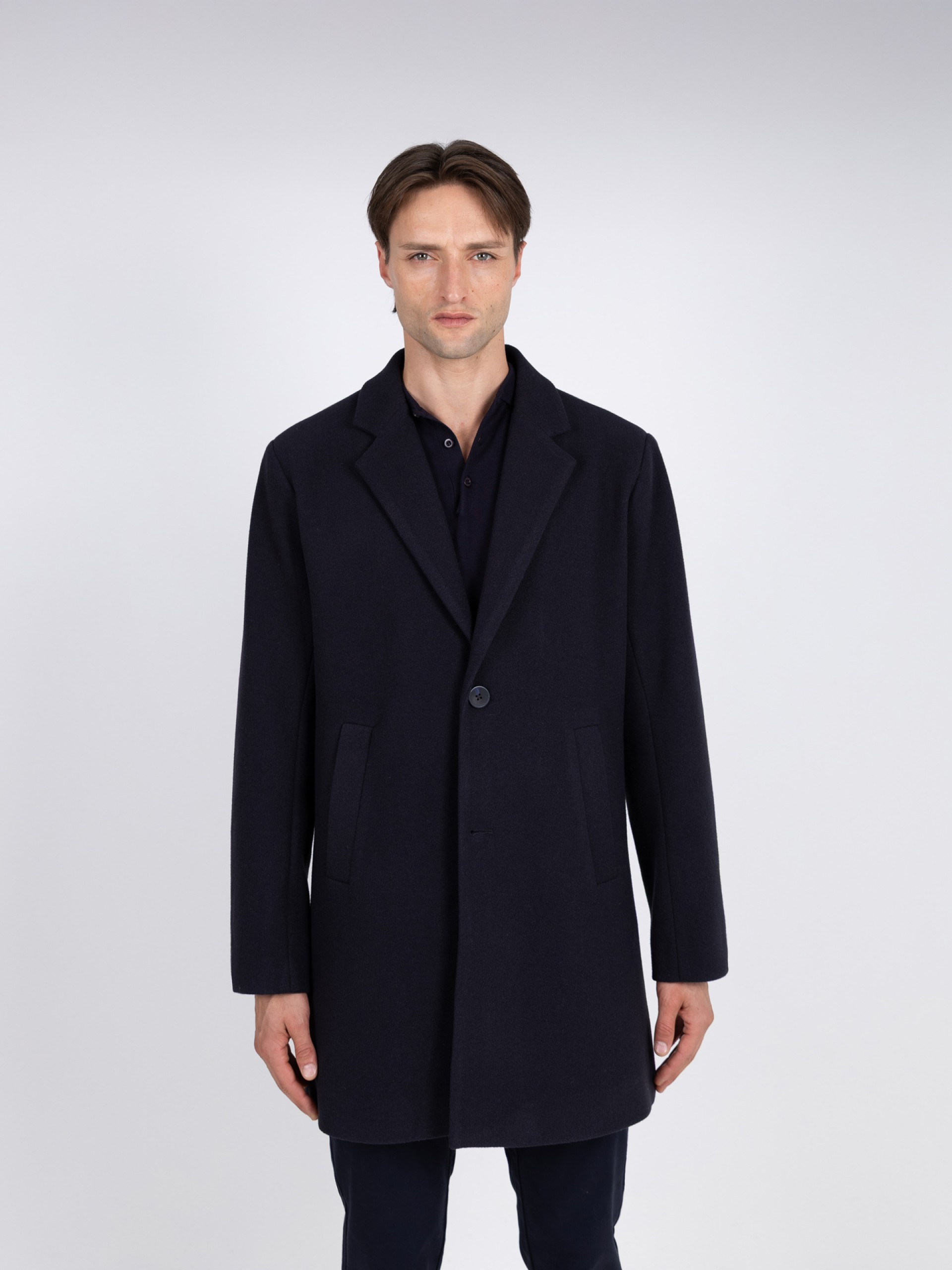 Sobretodo con solapa clásica