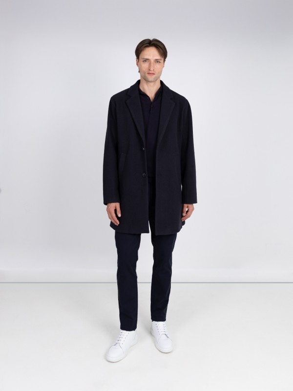 Sobretodo con solapa clsica